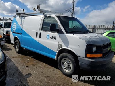 Czwarte zdjęcie samochodu z boku: 2010 CHEVROLET EXPRESS G2500 VIN:1GCZGFBA2A1158315 - miniatura