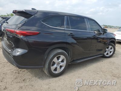 Trzecie zdjęcie samochodu z tyłu: 2022 TOYOTA HIGHLANDER L VIN:5TDZZRAH2NS108081 - miniatura