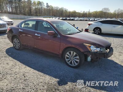Czwarte zdjęcie samochodu z boku: 2012 HONDA ACCORD EXL VIN:1HGCP3F82CA037395 - miniatura