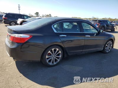 Trzecie zdjęcie samochodu z tyłu: 2015 HONDA ACCORD SPORT VIN:1HGCR2F57FA020123 - miniatura
