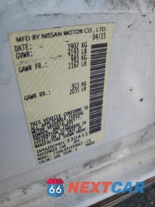 Zdjęcie 15 z 15 samochodu: 2015 NISSAN LEAF S VIN:1N4AZ0CP4FC330451 - miniatura