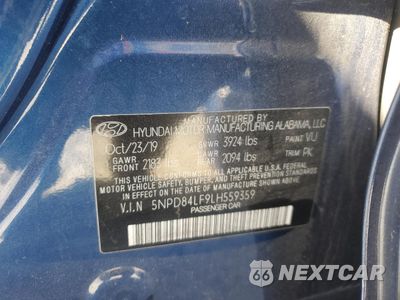 Zdjęcie 13 z 13 samochodu: 2020 HYUNDAI ELANTRA SEL VIN:5NPD84LF9LH559359 - miniatura