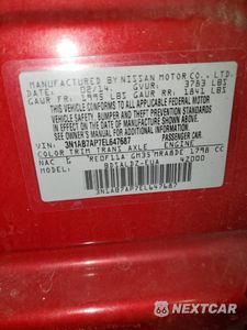 Zdjęcie 12 z 12 samochodu: 2014 NISSAN SENTRA S VIN:3N1AB7AP7E2647687 - miniatura