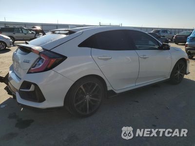 Trzecie zdjęcie samochodu z tyłu: 2020 HONDA CIVIC SPORT TOURING VIN:SHHFK7H91LU412223 - miniatura