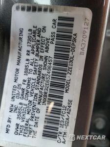 Zdjęcie 12 z 12 samochodu: 2005 TOYOTA COROLLA CE VIN:1NXBR32E65Z496457 - miniatura