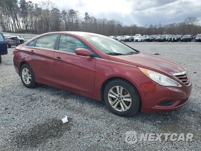 Czwarte zdjęcie samochodu z boku: 2012 HYUNDAI SONATA GLS VIN:5NPEB4AC8CH342819 - miniatura