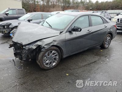 2024 HYUNDAI ELANTRA BLUE KMHLM4DJ2RU094041 - główne zdjęcie licytacji z USA - miniatura