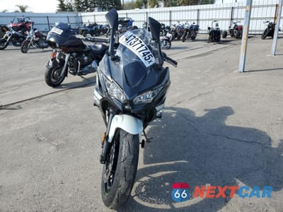 Drugie zdjęcie samochodu z przodu: 2022 KAWASAKI EX650 N VIN:ML5EXEN12NDA69270 - miniatura