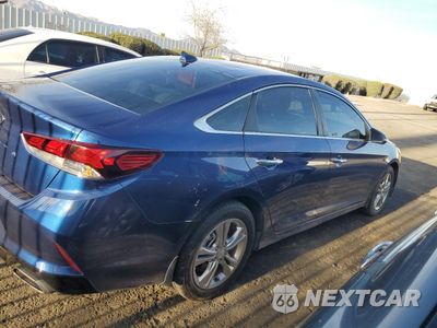 Trzecie zdjęcie samochodu z tyłu: 2017 HYUNDAI SONATA SPO VIN:5NPE34AF4HK807344 - miniatura