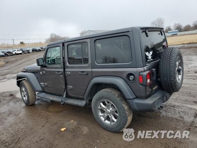 Drugie zdjęcie samochodu z przodu: 2020 JEEP WRANGLER UNLIMITED SPORT VIN:1C4HJXDN7LW286915 - miniatura