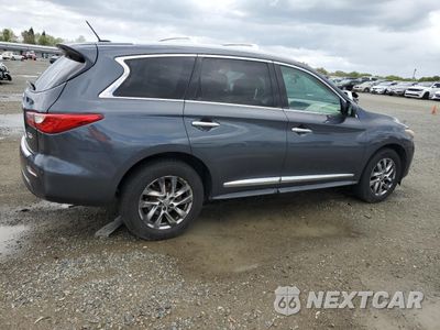 Trzecie zdjęcie samochodu z tyłu: 2013 INFINITI JX35 VIN:5N1AL0MM4DC315926 - miniatura