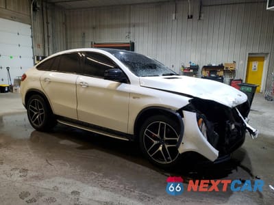 Czwarte zdjęcie samochodu z boku: 2018 MERCEDES-BENZ GLE COUPE 43 AMG VIN:4JGED6EB1JA111204 - miniatura