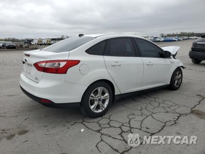 Trzecie zdjęcie samochodu z tyłu: 2014 FORD FOCUS SE VIN:1FADP3F28EL370650 - miniatura