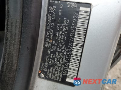 Zdjęcie 13 z 13 samochodu: 1998 BMW 528 I VIN:WBADD532XWBV55922 - miniatura