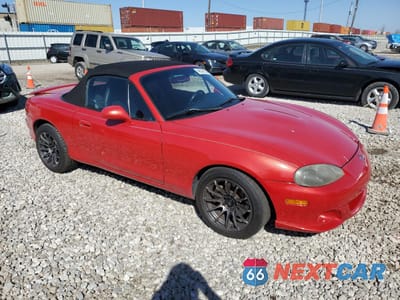 Czwarte zdjęcie samochodu z boku: 2004 MAZDA MX-5 MIATA SPEED VIN:JM1NB354940408273 - miniatura