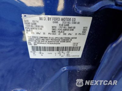Zdjęcie 15 z 15 samochodu: 2014 FORD EDGE SEL VIN:2FMDK4JC7EBA50259 - miniatura