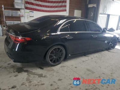 Trzecie zdjęcie samochodu z tyłu: 2022 MERCEDES-BENZ S 580 4MATIC VIN:W1K6G7GB9NA140383 - miniatura