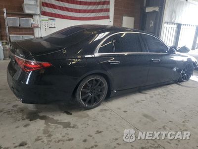 Trzecie zdjęcie samochodu z tyłu: 2022 MERCEDES-BENZ S 580 4MATIC VIN:W1K6G7GB9NA140383 - miniatura