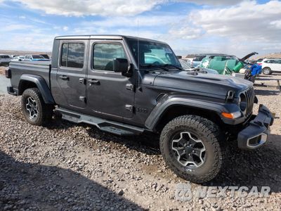 Czwarte zdjęcie samochodu z boku: 2022 JEEP GLADIATOR SPORT VIN:1C6JJTAG2NL126808 - miniatura