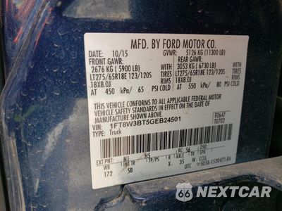 Zdjęcie 12 z 13 samochodu: 2016 FORD F350 SUPER DUTY VIN:1FT8W3BT5GEB24501 - miniatura