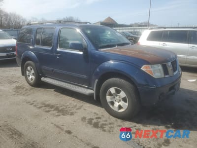 Czwarte zdjęcie samochodu z boku: 2006 NISSAN PATHFINDER LE VIN:5N1AR18W46C614688 - miniatura