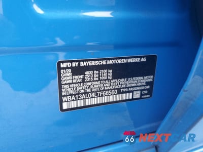 Zdjęcie 14 z 14 samochodu: 2020 BMW M235XI VIN:WBA13AL04L7F66560 - miniatura