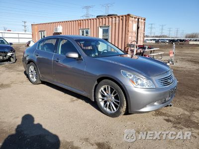 Czwarte zdjęcie samochodu z boku: 2008 INFINITI G35 VIN:JNKBV61F08M280019 - miniatura
