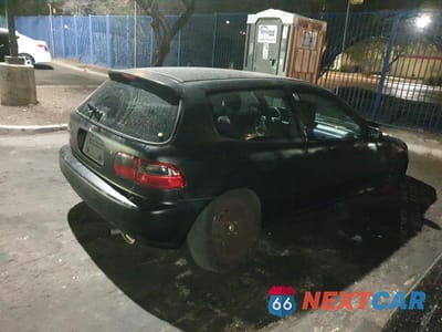 Trzecie zdjęcie samochodu z tyłu: 1994 HONDA CIVIC DX VIN:2HGEH2361RH528134 - miniatura