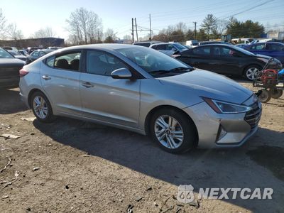 Czwarte zdjęcie samochodu z boku: 2020 HYUNDAI ELANTRA SEL VIN:5NPD84LF0LH627614 - miniatura