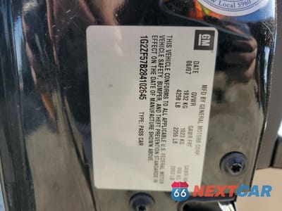 Zdjęcie 12 z 12 samochodu: 2008 PONTIAC G6 VALUE LEADER VIN:1G2ZF57B284102645 - miniatura