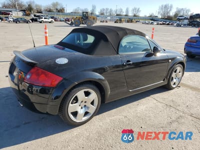 Trzecie zdjęcie samochodu z tyłu: 2001 AUDI TT QUATTRO VIN:TRUUT28N511048227 - miniatura