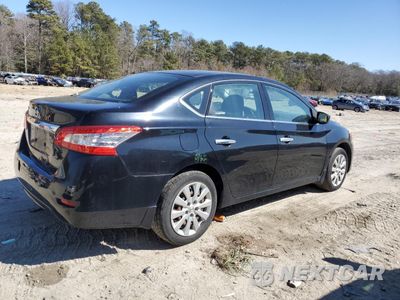 Trzecie zdjęcie samochodu z tyłu: 2015 NISSAN SENTRA S VIN:3N1AB7AP2FY231518 - miniatura