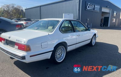 Czwarte zdjęcie samochodu z boku: 1989 BMW 635 CSI AUTOMATIC VIN:WBAEC841XK3268986 - miniatura