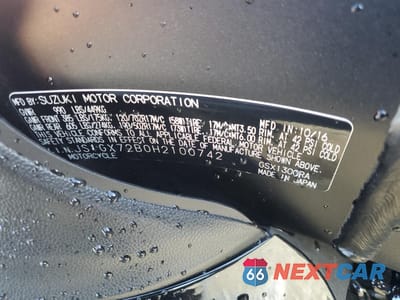 Zdjęcie 10 z 10 samochodu: 2017 SUZUKI GSX1300 RA VIN:JS1GX72B0H2100742 - miniatura