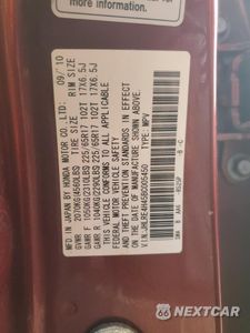 Zdjęcie 14 z 14 samochodu: 2011 HONDA CR-V SE VIN:JHLRE4H45BC005450 - miniatura