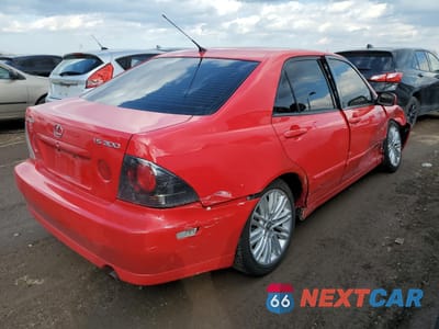 Trzecie zdjęcie samochodu z tyłu: 2002 LEXUS IS 300 VIN:JTHBD192420037626 - miniatura