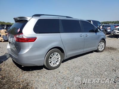 Trzecie zdjęcie samochodu z tyłu: 2015 TOYOTA SIENNA XLE VIN:5TDYK3DC6FS646300 - miniatura