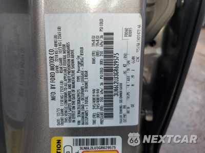 Zdjęcie 12 z 12 samochodu: 2016 LINCOLN MKZ HYBRID VIN:3LN6L2LU3GR629575 - miniatura