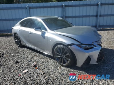 Czwarte zdjęcie samochodu z boku: 2023 LEXUS IS 350 F SPORT DESIGN VIN:JTHGZ1B20P5071042 - miniatura