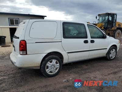 Trzecie zdjęcie samochodu z tyłu: 2007 CHEVROLET UPLANDER INCOMPLETE VIN:1GBDV13137D163262 - miniatura