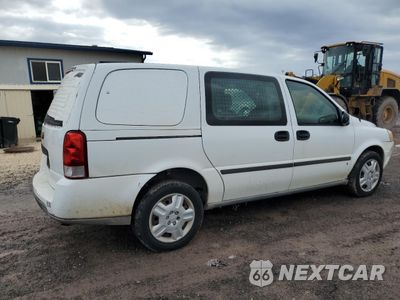 Trzecie zdjęcie samochodu z tyłu: 2007 CHEVROLET UPLANDER INCOMPLETE VIN:1GBDV13137D163262 - miniatura