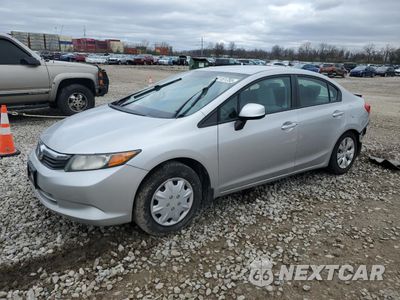 2012 HONDA CIVIC LX 19XFB2F52CE095210 - główne zdjęcie licytacji z USA - miniatura