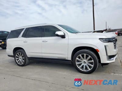 Czwarte zdjęcie samochodu z boku: 2021 CADILLAC ESCALADE PREMIUM LUXURY PLATINUM VIN:1GYS3DKL9MR236267 - miniatura