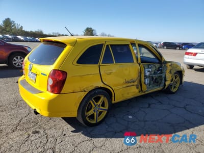 Trzecie zdjęcie samochodu z tyłu: 2003 MAZDA PROTEGE PR5 VIN:JM1BJ246931159890 - miniatura