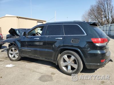 Drugie zdjęcie samochodu z przodu: 2014 JEEP GRAND CHEROKEE OVERLAND VIN:1C4RJFCG1EC197055 - miniatura