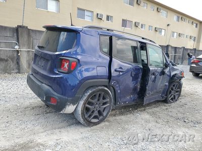 Trzecie zdjęcie samochodu z tyłu: 2021 JEEP RENEGADE LATITUDE VIN:ZACNJCBB1MPM63524 - miniatura