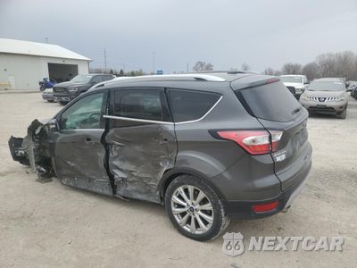 Drugie zdjęcie samochodu z przodu: 2017 FORD ESCAPE TITANIUM VIN:1FMCU9JD7HUE46427 - miniatura