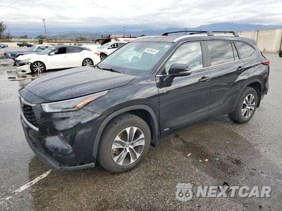 2023 TOYOTA HIGHLANDER HYBRID XLE 5TDKBRCH1PS582111 - główne zdjęcie licytacji z USA - miniatura