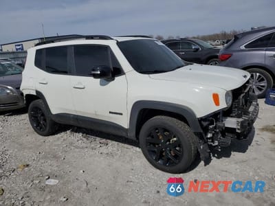Czwarte zdjęcie samochodu z boku: 2022 JEEP RENEGADE ALTITUDE VIN:ZACNJDE19NPN68323 - miniatura