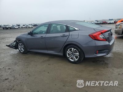 Drugie zdjęcie samochodu z przodu: 2018 HONDA CIVIC LX VIN:19XFC2F56JE201832 - miniatura